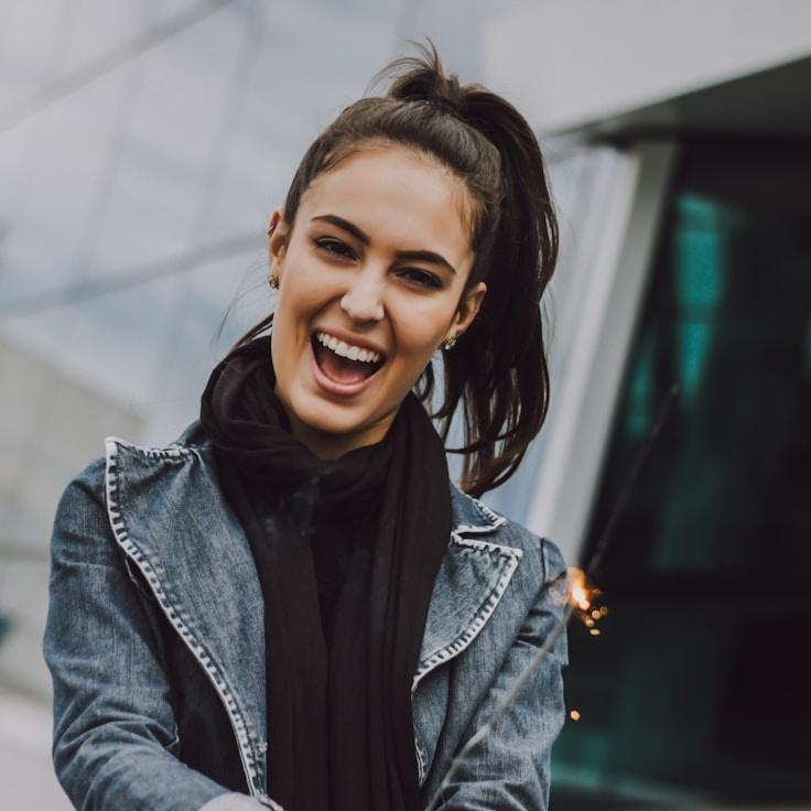 Portrait of Asha Ray, group coordinator and fusion cooking expert